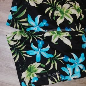 Carribean Joe board shorts cargo pockets size XL